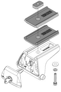 Rhino Rack QMHD Spacer Installation