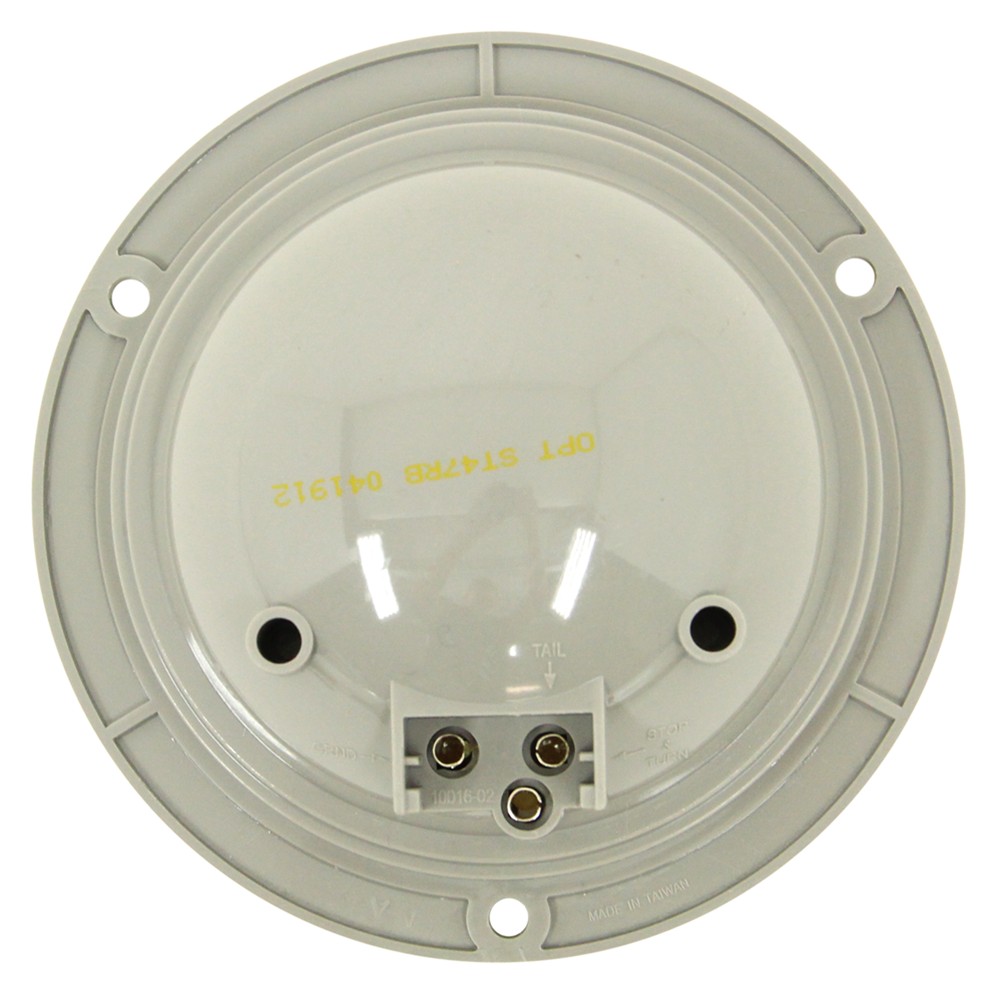 Sealed 4 U0026quot Round Trailer Stop Turn And Tail Light Flange Mount 3