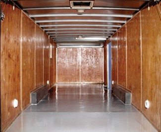 TrailerWare Bulkhead and Wheel Well Liner Kit for Enclosed Trailers 
