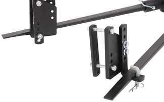 TW 600 lb Blue Ox BXW0650 TrackPro Weight Distribution Hitch with 7 Hole Shank 