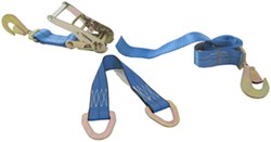 Axle strap tie-downs