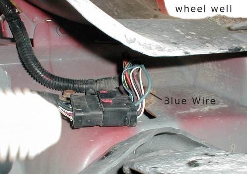 Finishing Brake Controller Output Circuit on 2003 Dodge ... flat 4 wire trailer wiring diagram 