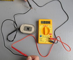 Testing with an ohmmeter image