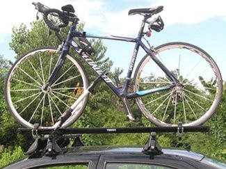 a frame mounted bike rack