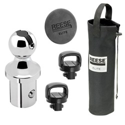 gooseneck ram ball kit prep package bed hitch oem reese tow safety wheel chain fifth elite series under trailer etrailer