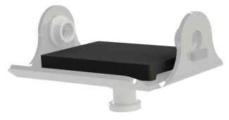 Curt Flex Air pin box has a rubberized pivoting head