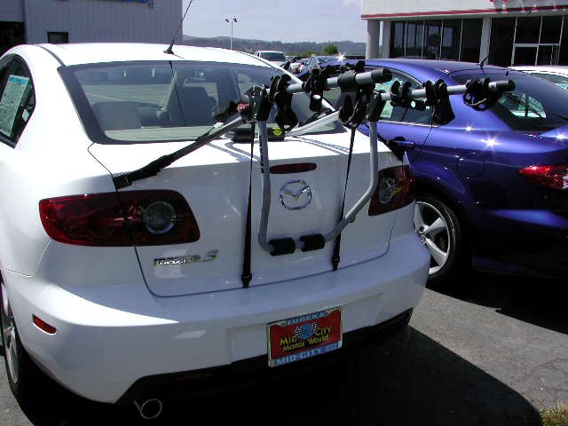 mazda 3 bike rack