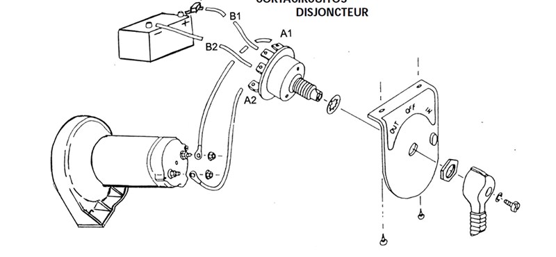 Wire Function of a Remote Rotary Switch on a Superwinch S2500 Winch