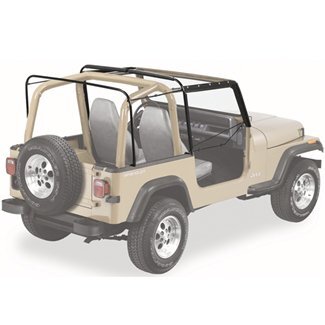Highlighted view of YJ factory hardware