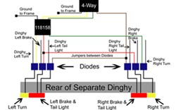 Diode Installation Instructions for a Dinghy with Separate ... suzuki samurai wire harness 