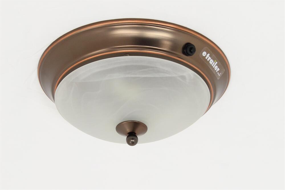 Gustafson RV Ceiling Light - Weathered Copper - 8 ...