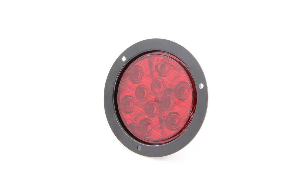 Diagram Led Round Red Trailer Light 4 Inch Sealed Recessed Mount