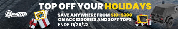 Save Anywhere from $10-$300 on Accessories and Soft Tops