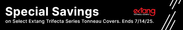 Special Savings on Select Extang Trifecta Series Tonneau Covers.