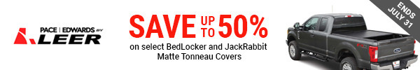 Save on Select Bedlocker and JackRabbit Matte Tonneau Covers