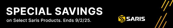 Special Savings on Select Saris Products.