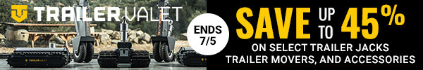 Save Up to 45% on Trailer Valet Trailer Jacks, Movers and Accessories