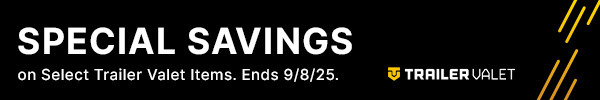 Special Savings on Select Trailer Valet Items.