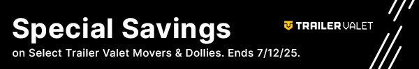 Special Savings on Select Trailer Valet Movers & Dollies.