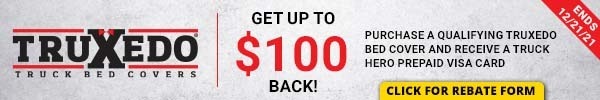 Truxedo- Pro X15 $60 MIR Dec Promo- 12/2 to 12/21/21
