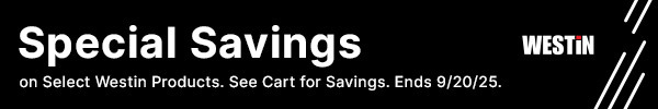 Special Savings on Select Westin Products. See Cart for Savings.