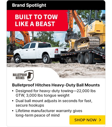 Upgrade your ball mount with Bulletproof Hitches ball mounts