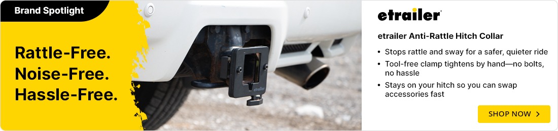 Eliminate hitch rattle with etrailer's anti-rattle collar