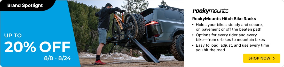 Get your bikes to the trail with RockyMounts.