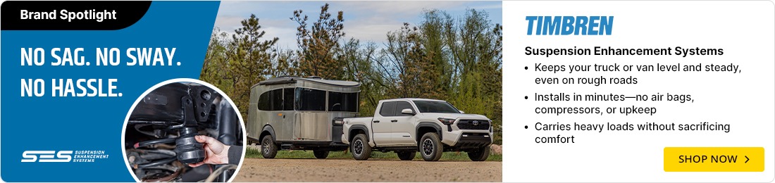 Upgrade your vehicle's suspension with Timbren SES