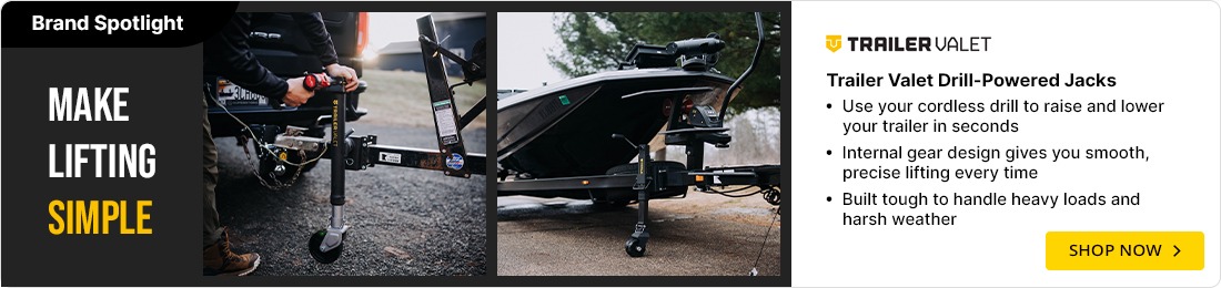 Upgrade your trailer jack with Trailer Valet.