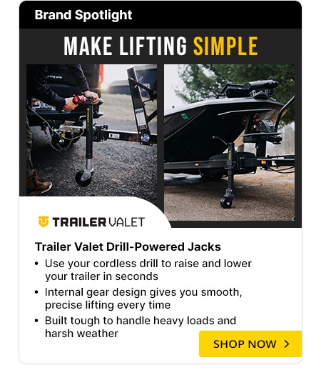 Upgrade your trailer jack with Trailer Valet.