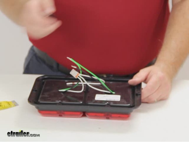 Bargman Led Surface Mount Double Tail Light