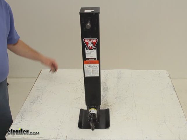Bulldog Camper Jack Landing Gear Bd182805 Review Video Bulldog Camper Jack Landing Gear Bd182805 Review Video Etrailer