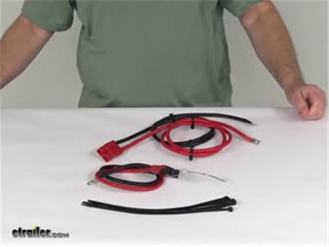 Bulldog Winch Wiring Kit for ATV/UTV Winches - 48" Long Power Lead