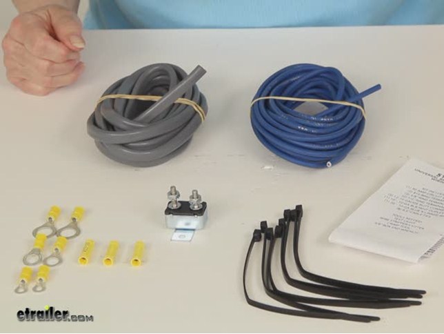 Curt Universal Wiring Kit For Trailer Brake Controllers 10 Gauge