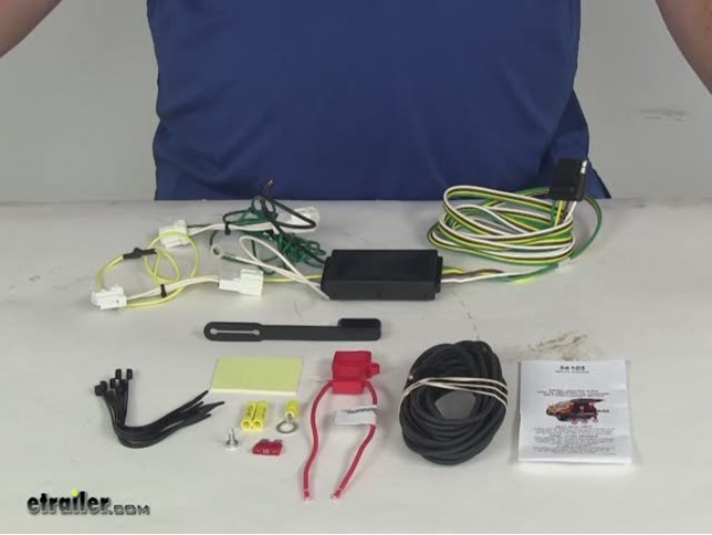 curt t connector vehicle wiring harness with 4 pole flat curt t connector vehicle wiring harness with 4 pole flat