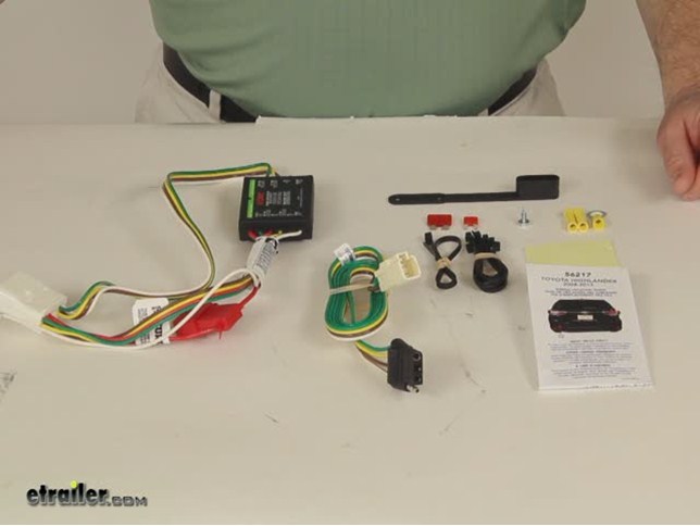 2013 Toyota Highlander Custom Fit Vehicle Wiring - Curt