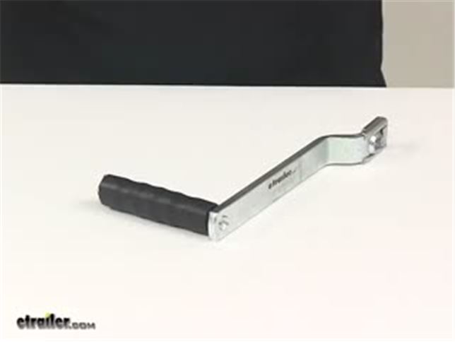 Fulton Boat Winch Handle9 3//4 Inch Black Steel