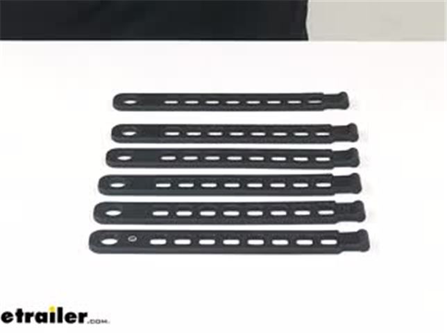 Hollywood Racks Rubber Strap Pack of 6
