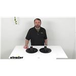 Review of RVpaws V2 Replacement RV Foot Pads 2 Inch Square Leveling Jack Leg - RV24FR