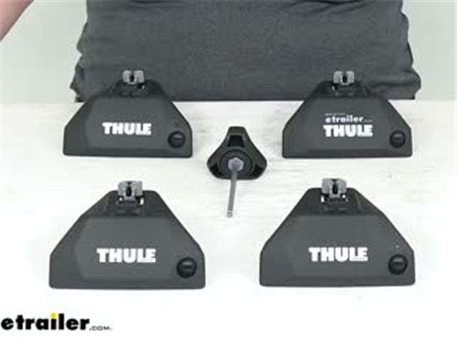 Review of Thule Roof Rack Feet Flush Rails TH710601