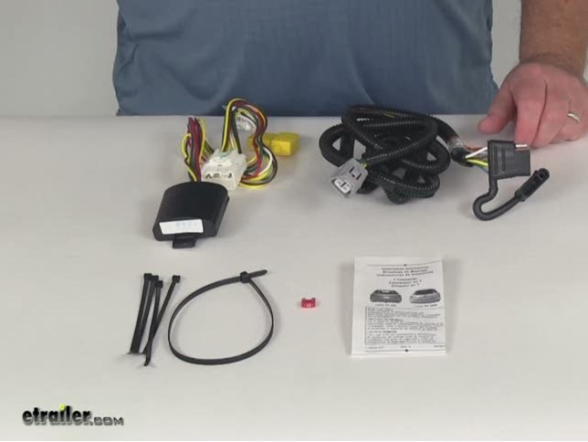 Tow Ready 118255 4-Flat Tow Package Wiring Harness