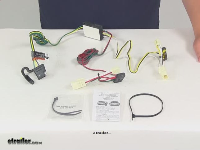 2007 Toyota Highlander Custom Fit Vehicle Wiring - Tekonsha