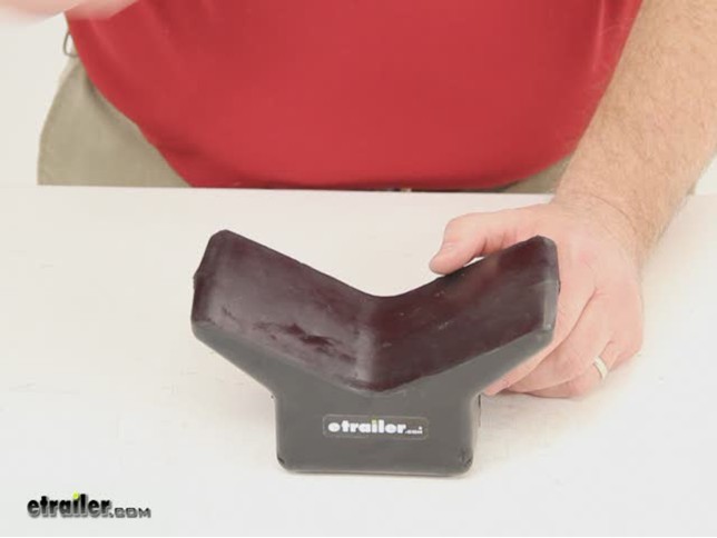 Yates Y-Style Bow Stop for Boat Trailers - Heavy-Duty 