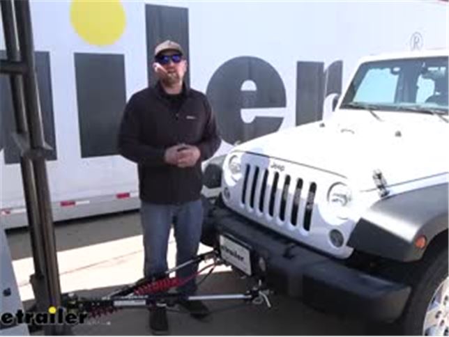 Best 2009 Jeep Wrangler Unlimited Flat Tow Set Up - Tow Bar Braking System  Video 