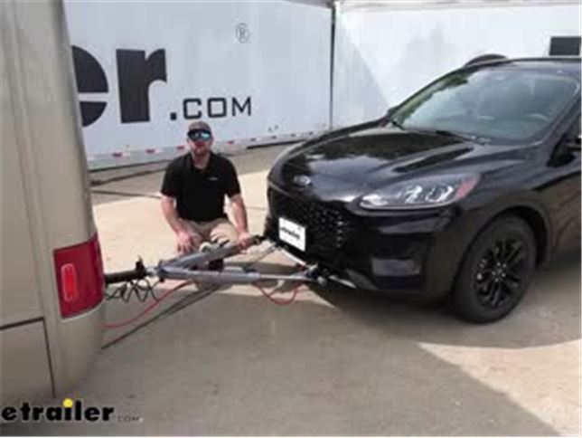 Best 2021 Ford Escape Flat Tow Set Up - Tow Bar Braking System
