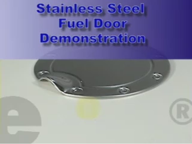 Bully Stainless Steel Fuel Door Cover Review Video Etrailer Com