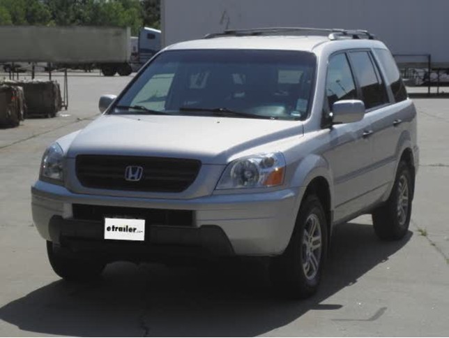 Trailer Hitch Installation 2004 Honda Pilot Video Etrailer Com