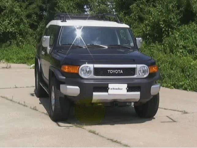 Front Mount Trailer Hitch Installation 2008 Toyota Fj Cruiser