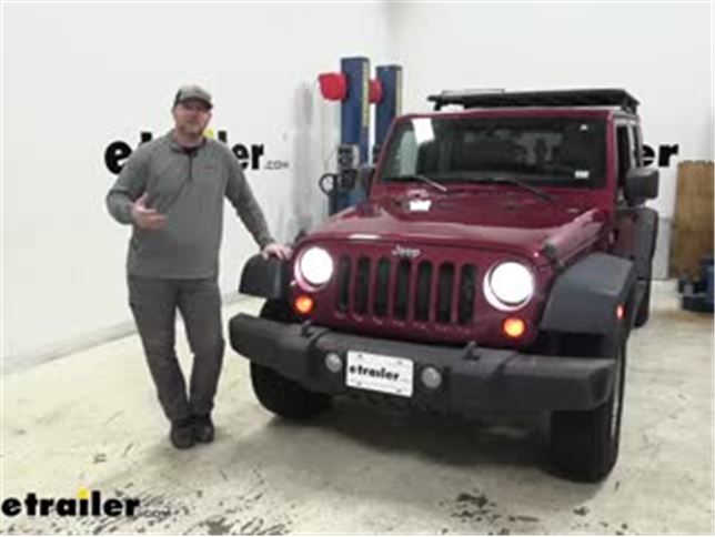 ARC H13 LED Bulbs with Anti-Flicker Harness Installation - 2014 Jeep  Wrangler Unlimited Video 